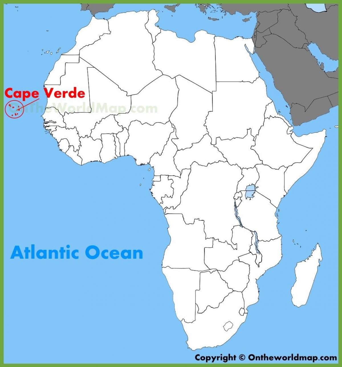 sal de Cabo Verde mapa